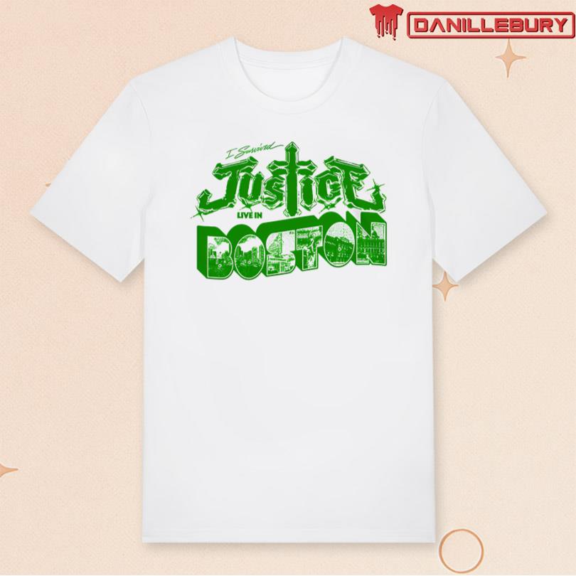 Justice I survived Justice Live in Boston Tee