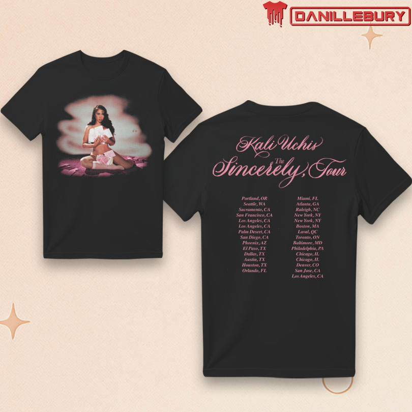 Kali Uchis Sincerely, Tour Date Back Tee