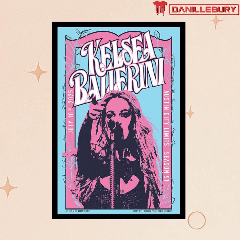 Kelsea Ballerini At Austin City Limits July 10 2025 Poster