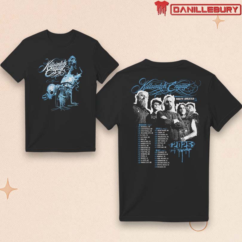 Killswitch Engage Wires 2025 Tour T-Shirt