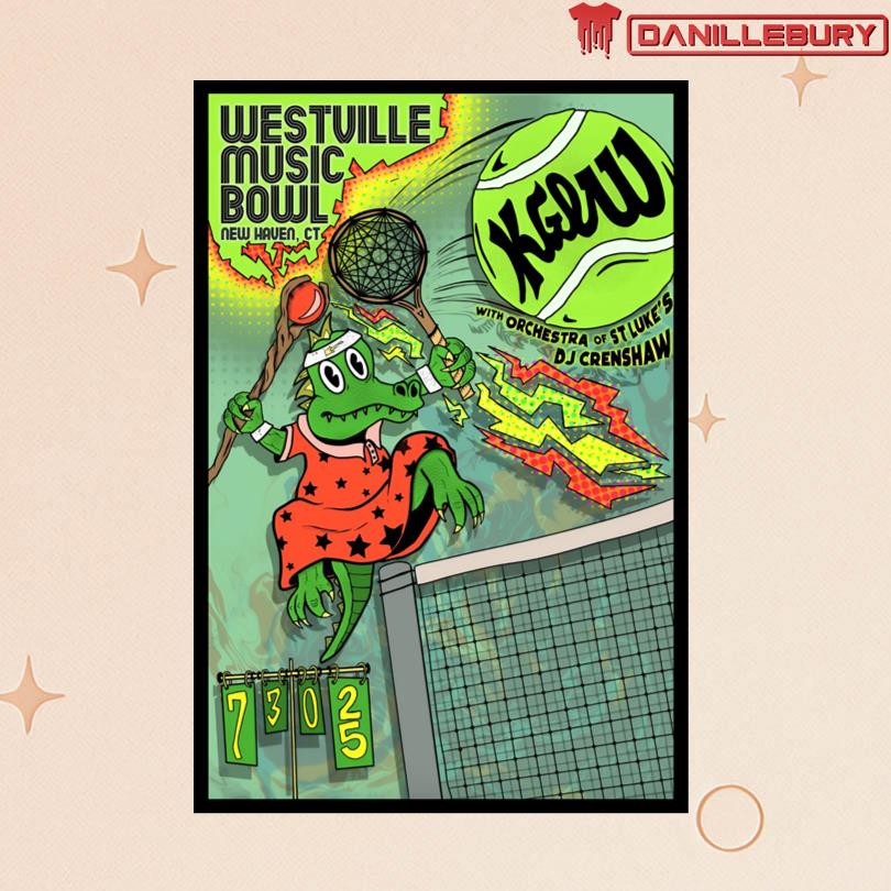 King Gizzard And The Lizard Wizard Jul 30 2025 Westville Music Bowl in New Haven, CT Poster