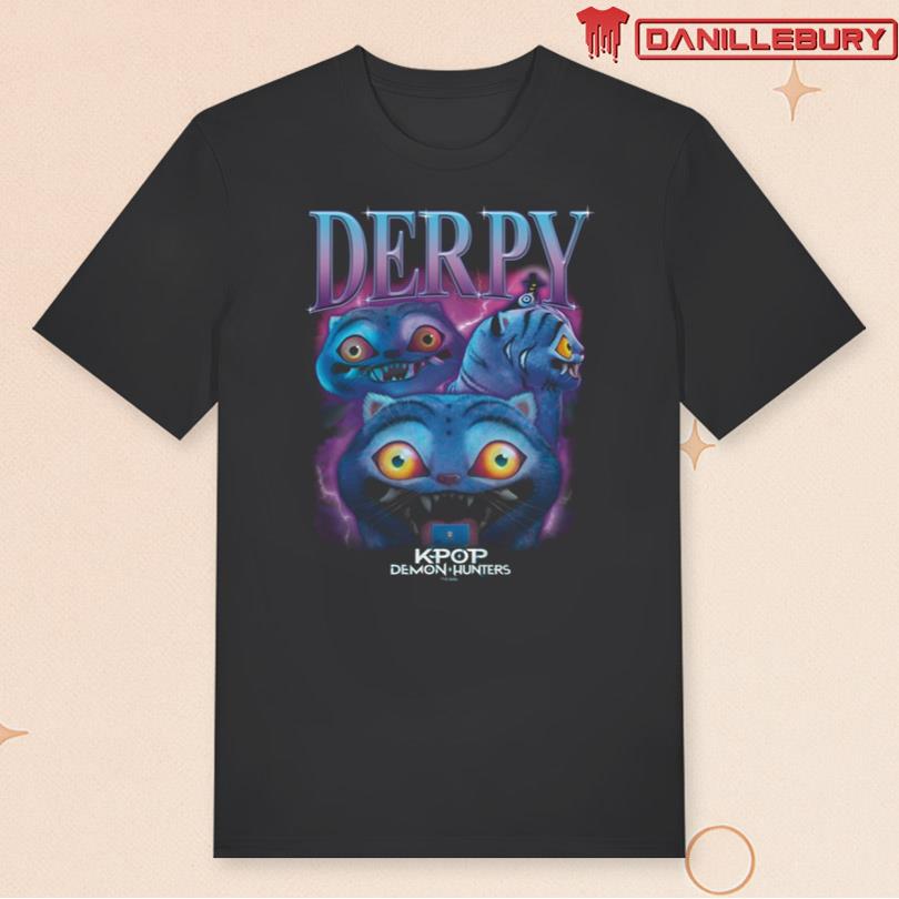KPop Demon Hunters Derpy Tiger Heartthrob T-Shirt