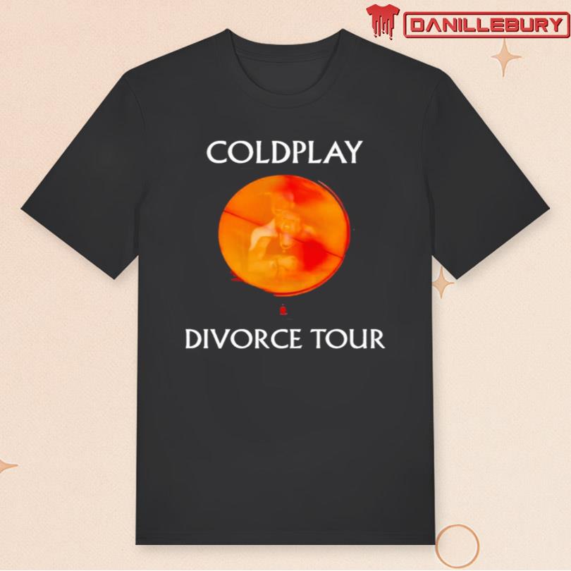 Kristin Cabot And Andy Byron Coldplay Divorce Tour Shirt