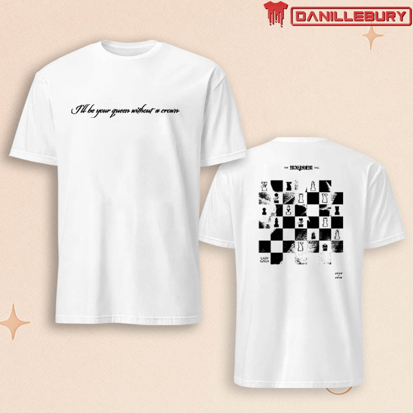 Lady Gaga Chessboard T-shirt