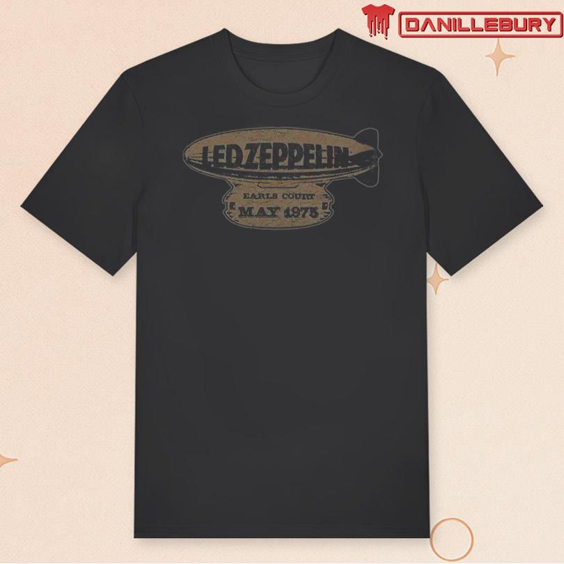 Led Zeppelin Earl_s Court 75 Blimp Shirt