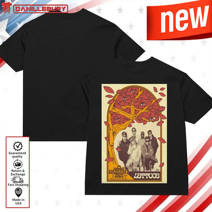 Lettuce Raleigh NC Oct 18 2025 Tour Poster Shirt