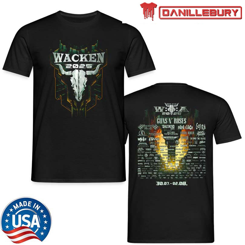Limited Green Wacken Main 2025 Shirt