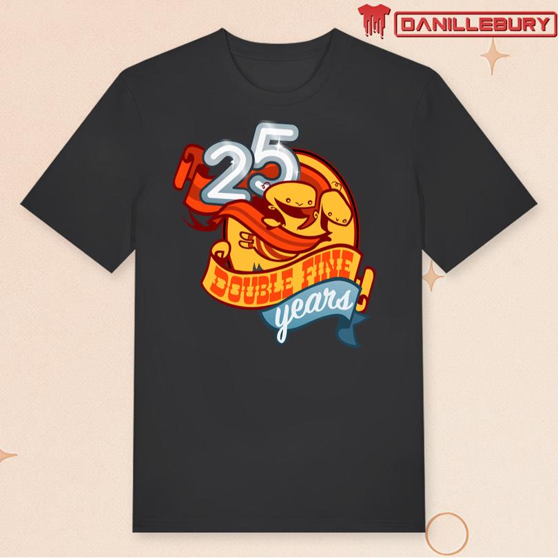 Limited Run Games Double Fine 25th Anniversary Shirt