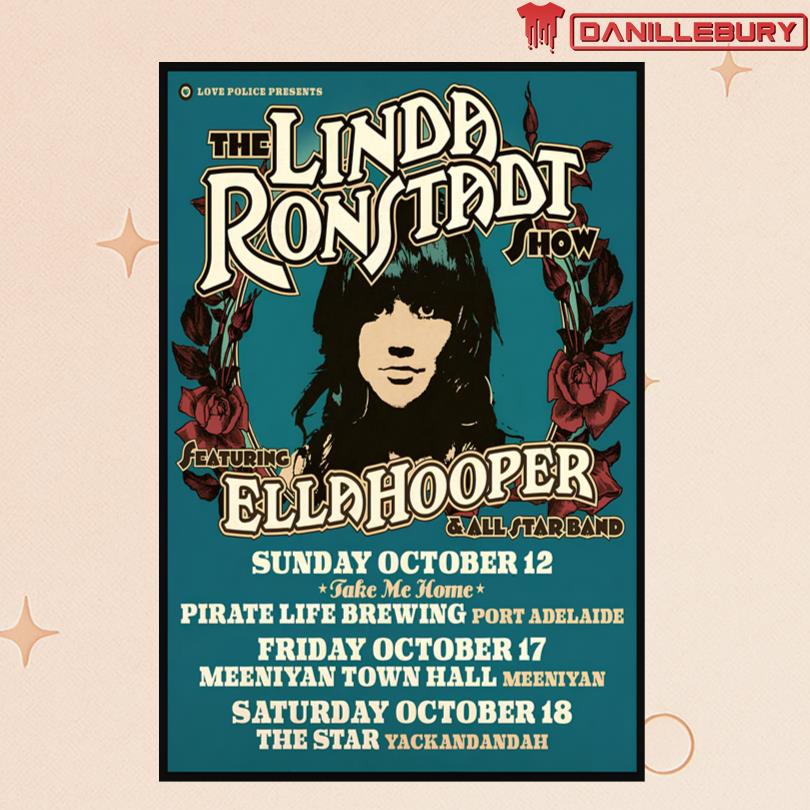 Linda Ronstadt Tour 2025 Limited Poster