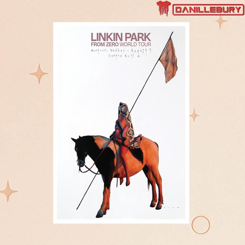 Linkin Park Aug 5 2025 Centre Bell Montreal, QC Poster