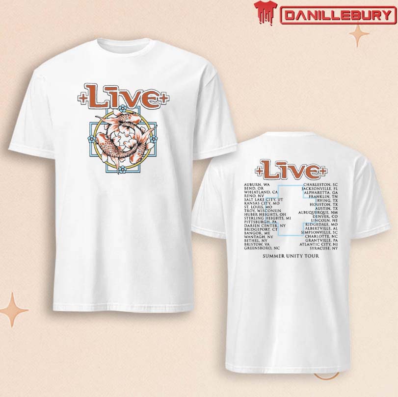 Live Koi Fish Tour 2025 Shirt