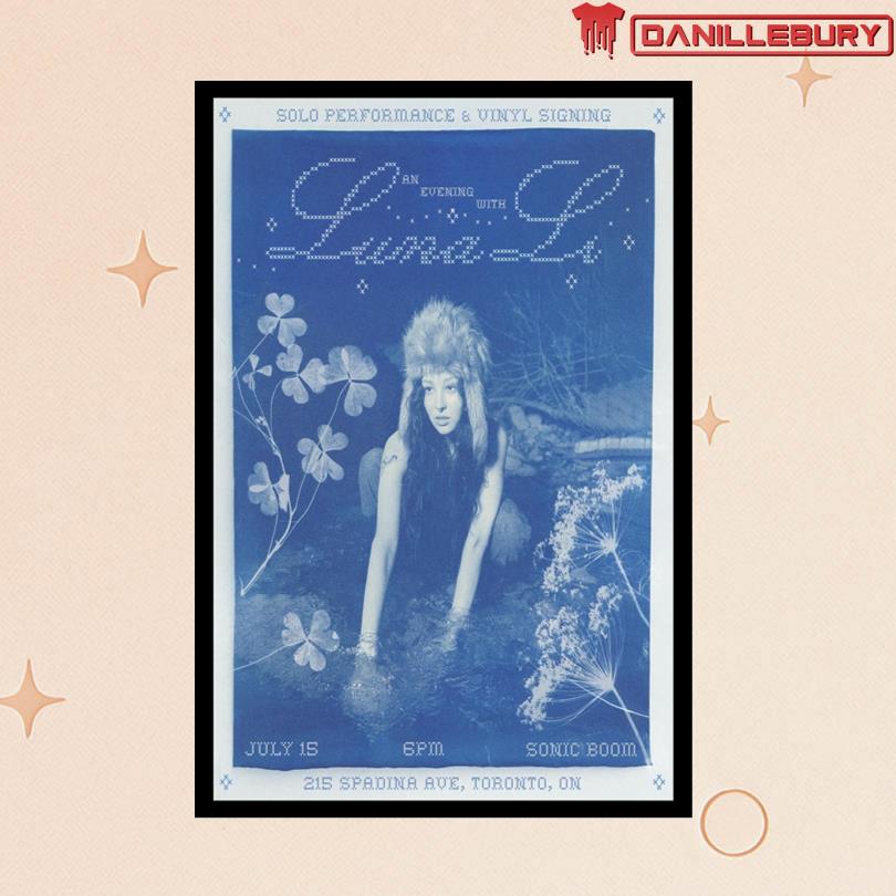 Luna Li Sonic Boom Toronto ON July 15 2025 Show Poster