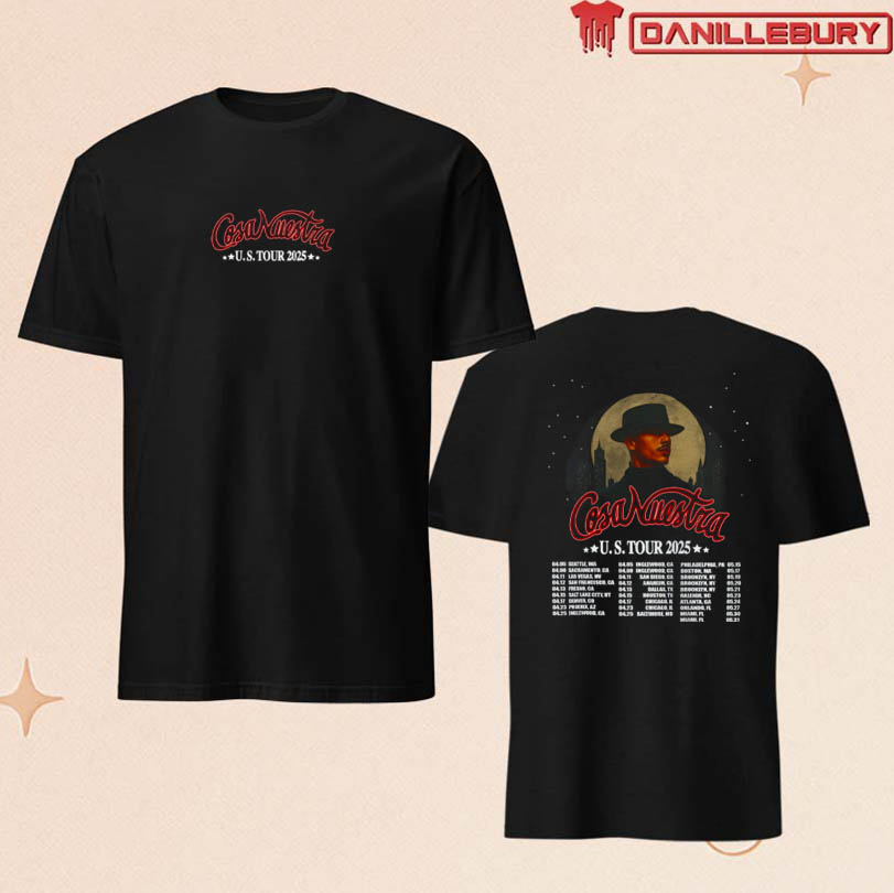 Megan Moroney Lucky Charm Heart 2025 Tour T-Shirt