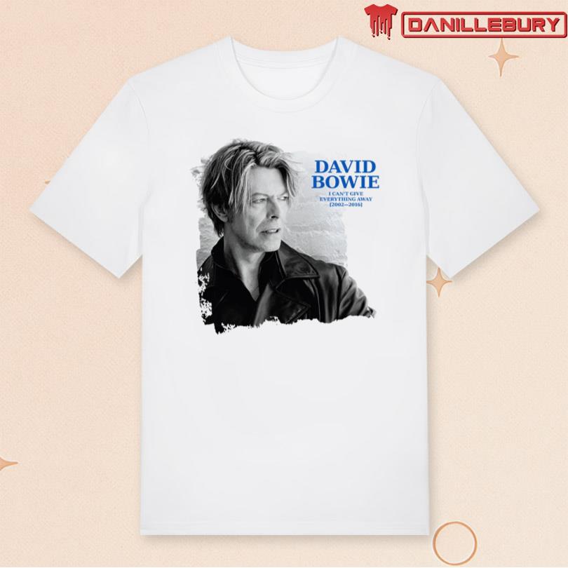 Merch I Can\'t Give Everthing Away David Bowie Store