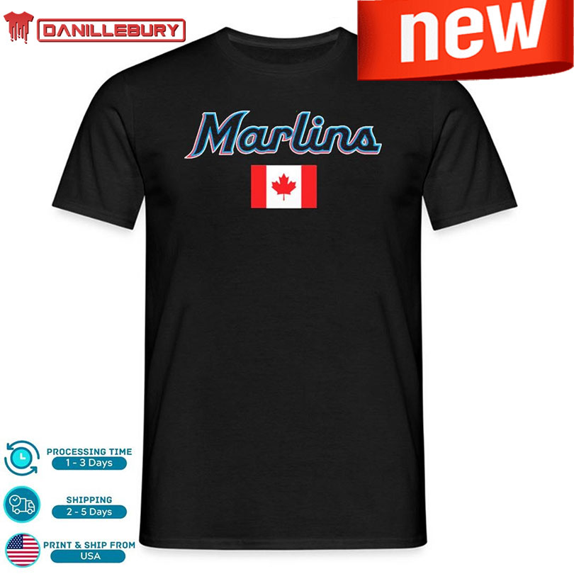 Miami Marlins Canadian Heritage Celebration Shirt