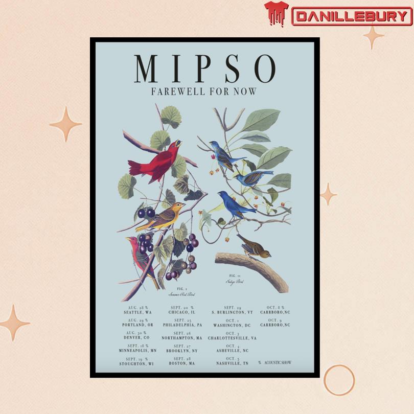 Mipso Farewell Gor Now Tour 2025 Poster