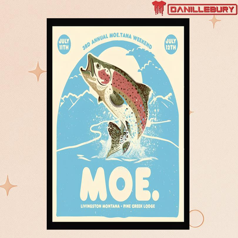 Moe The Band Pine Creek Lodge July 11-12 2025 Poster
