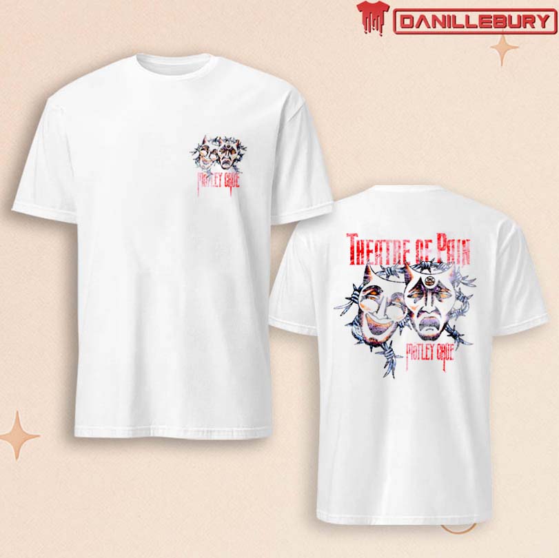 Motley Crue Theatre Of Pain Art Tee