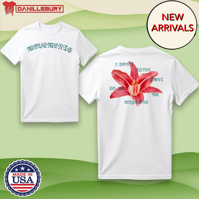Movements Where I Lay Flower Colection T-shirt