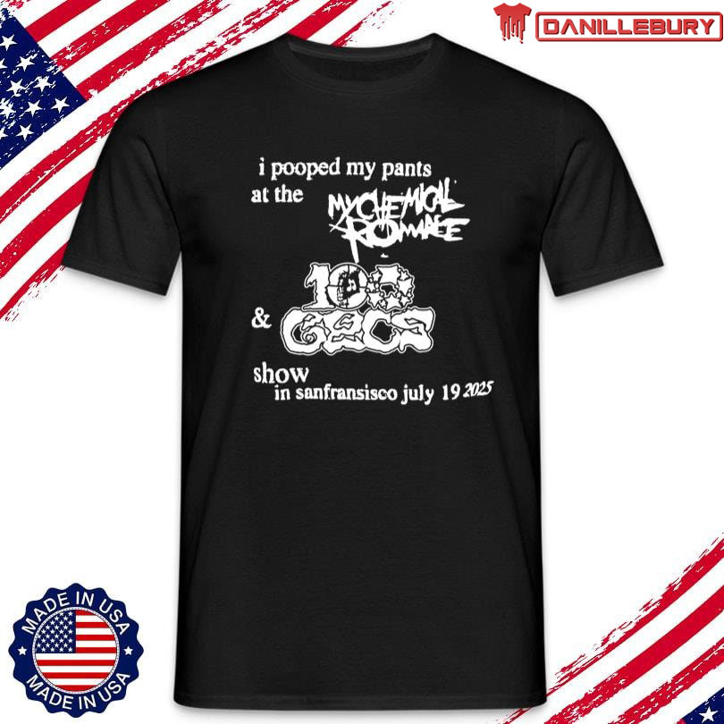 My Chemical Romance & 100 Gecs San Francisco 2025 T-Shirt