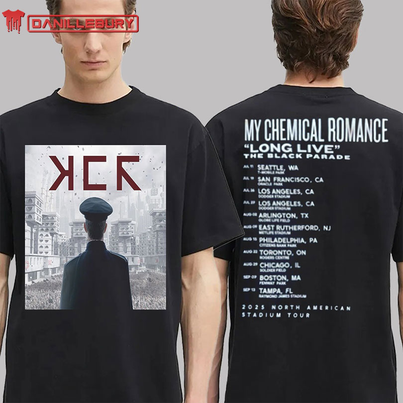 My Chemical Romance 2025 North American Stadium Tour Los Angeles Tee