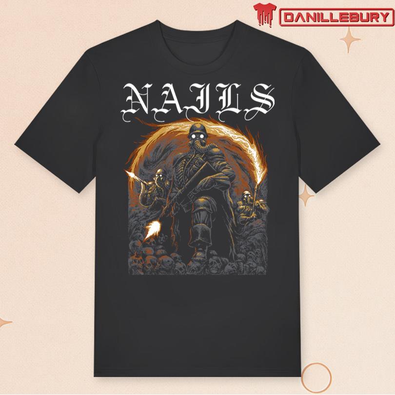 Nails Flamethrower Tee