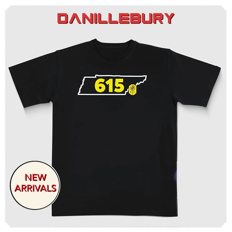 Nashville SC Area Code State 615 shirt