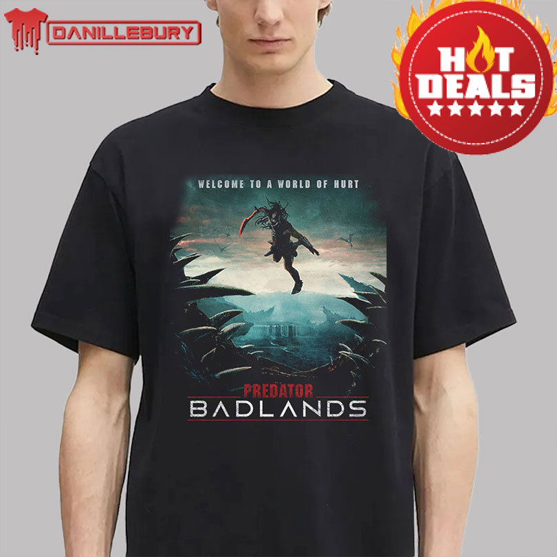 New Poster For Predator Badlands Only In Theaters November 7 2025 Unisex T-Shirt