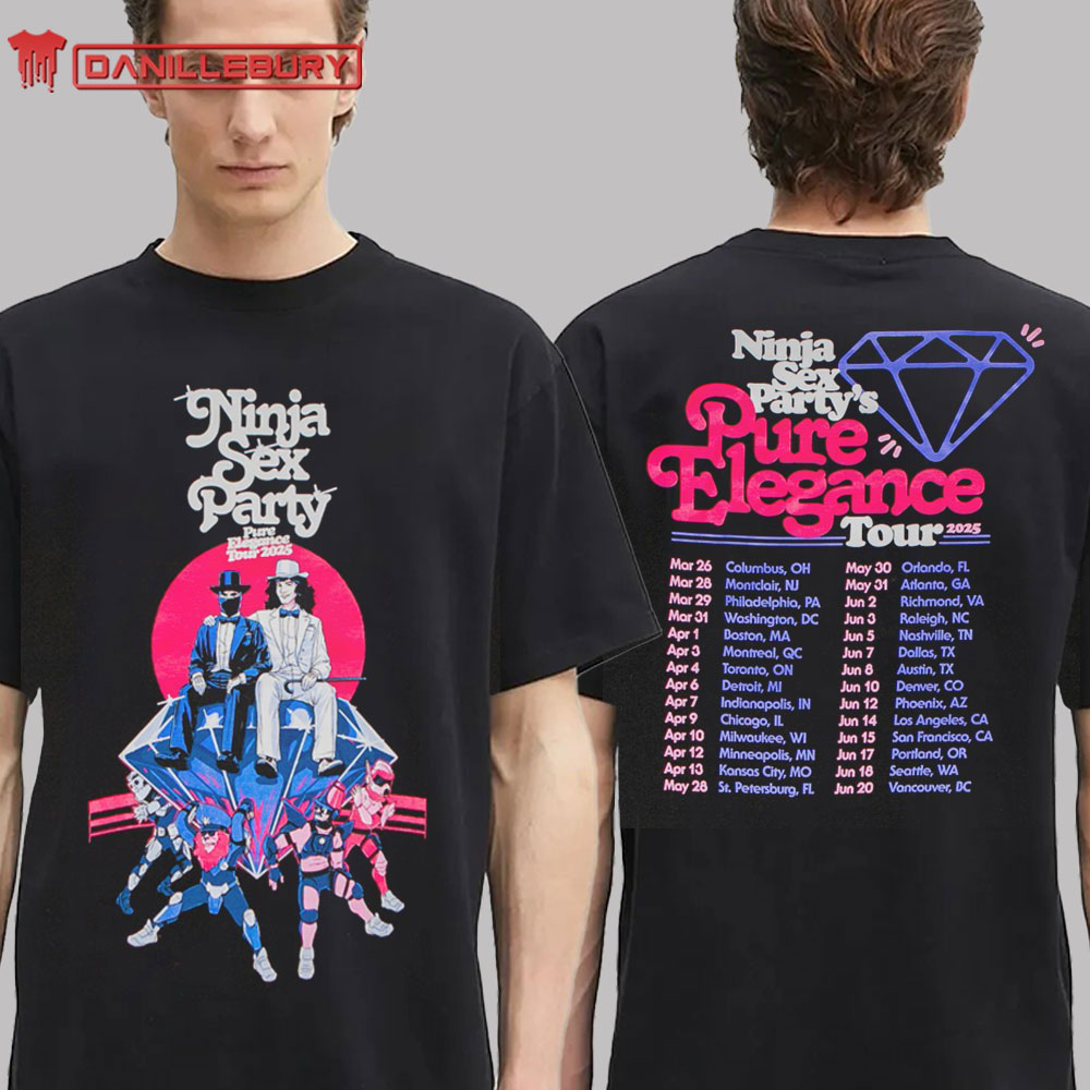 Ninja Sex Party Pure Elegance Tour 2025 Tee
