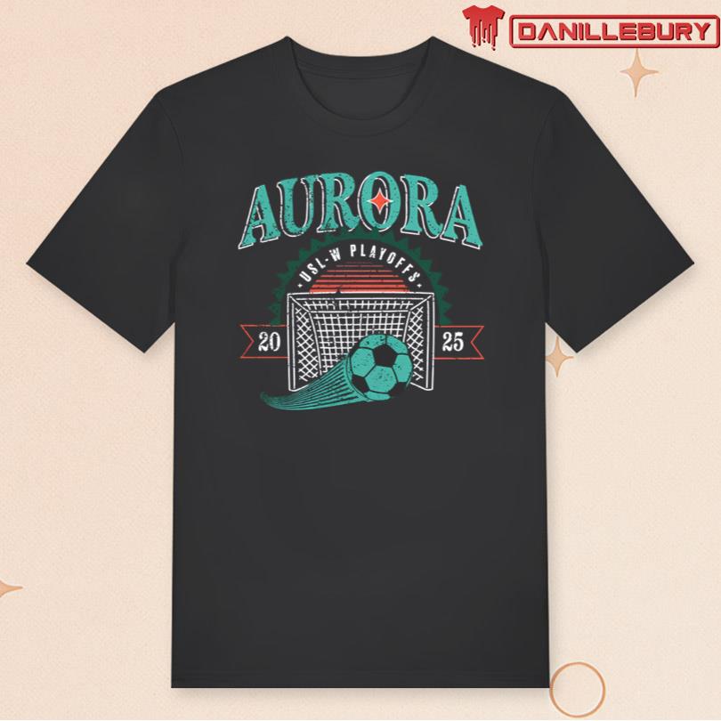 Official Minnesota Aurora USL W Playoff T-Shirt