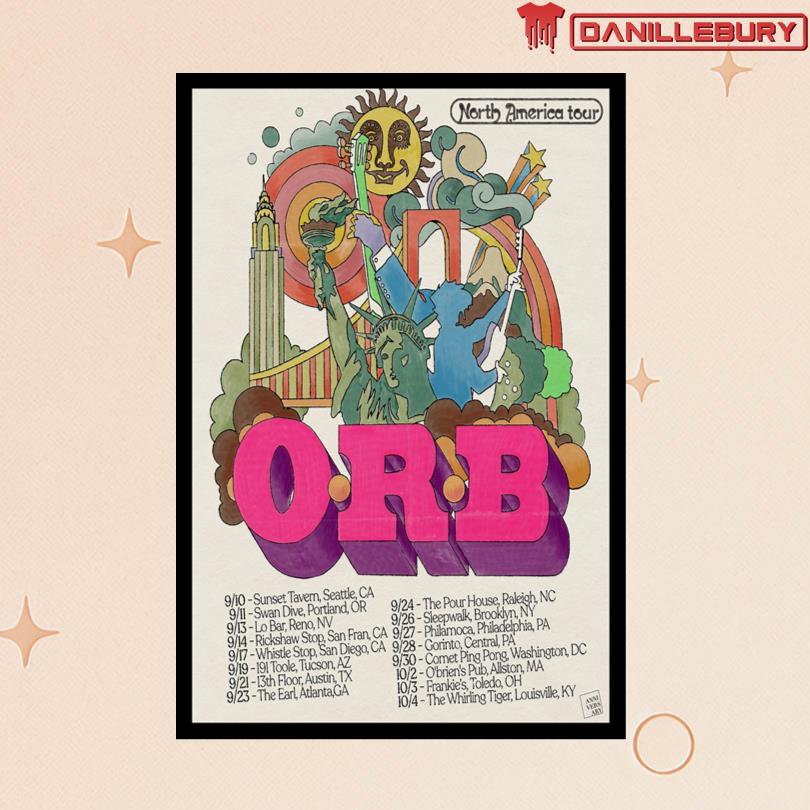 O.R.B North America Tour 2025 Poster