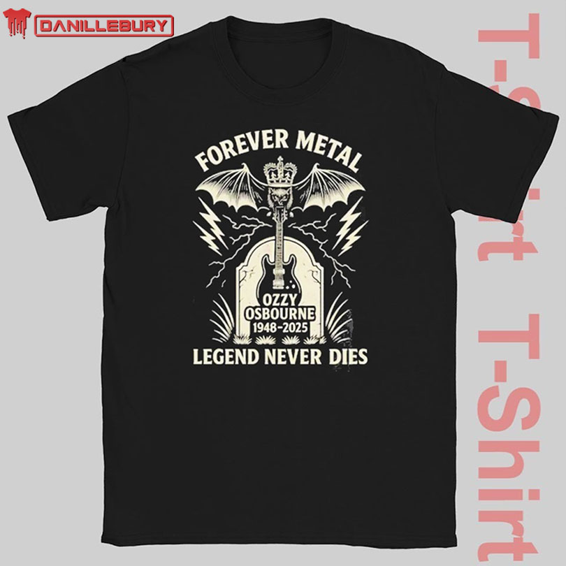 Ozzy Osbourne Forever Metal Legend Never Dies Shirt