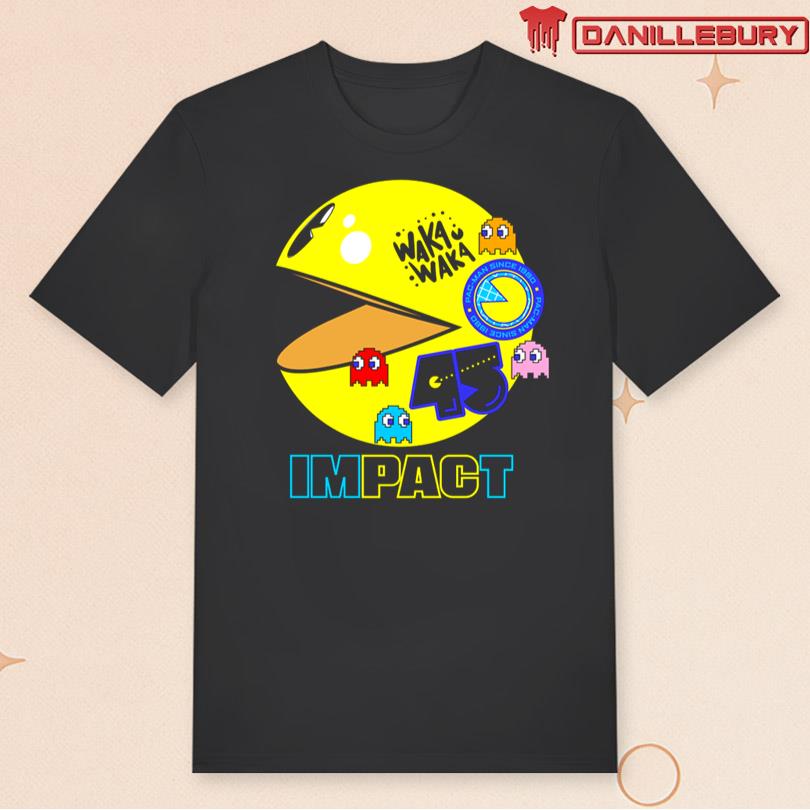 Pac Man Celebrates 45Th Anniversary T-shirt