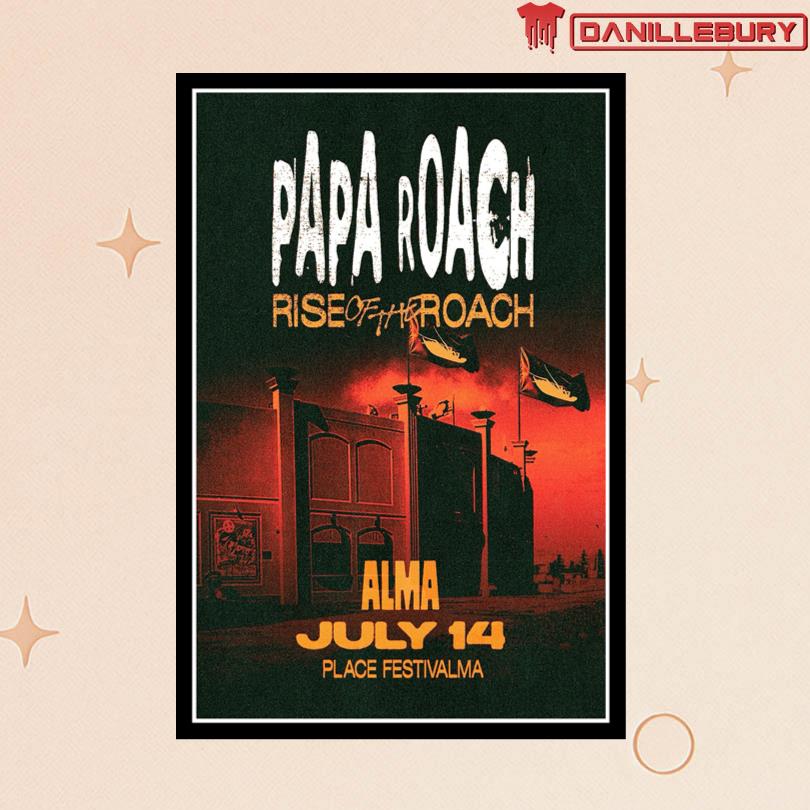 Papa Roach At Place Festivalma July 14 2025 Poster