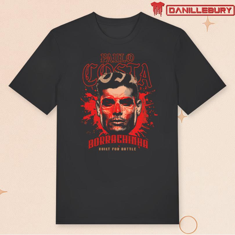 Paulo Costa Built For Battle T-Shirt