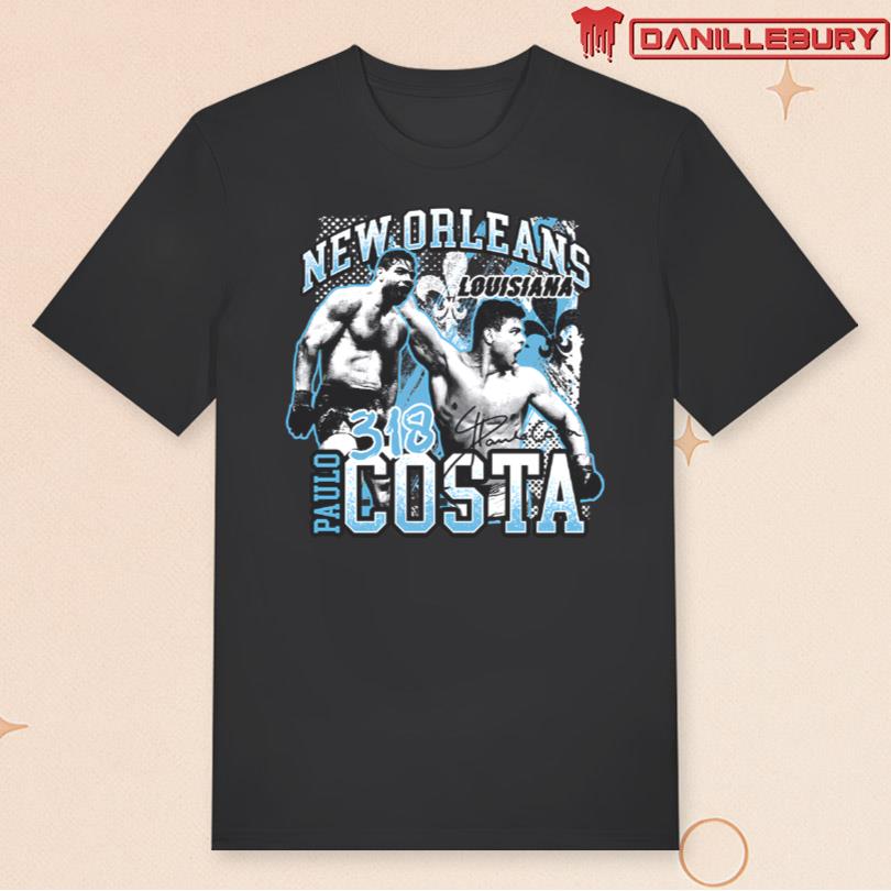 Paulo Costa Merch 318 New Orleans Event T-Shirt