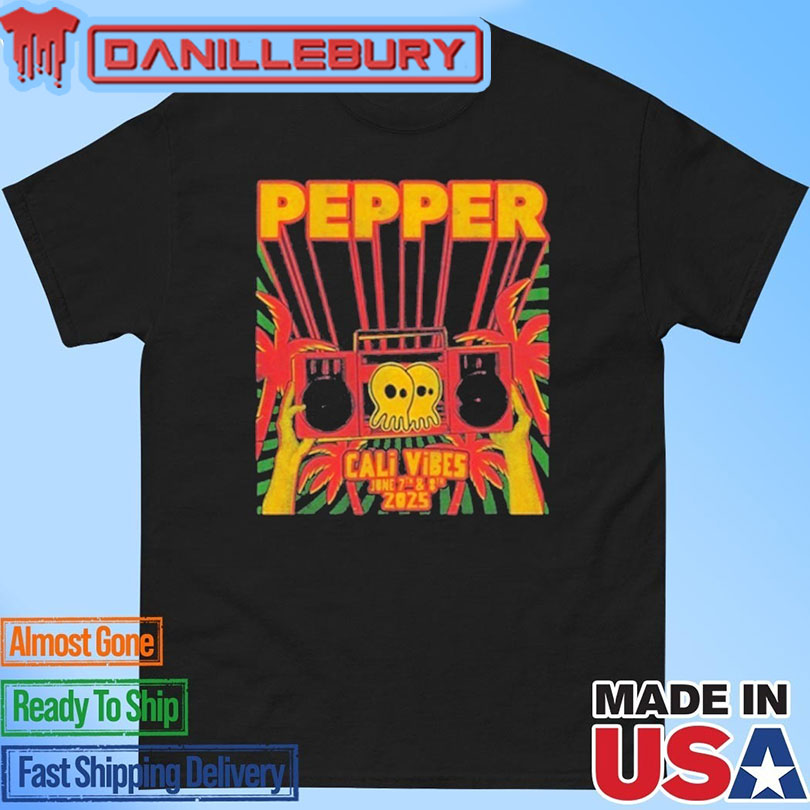 Pepperlive Cali Vibes 2025 T-Shirt