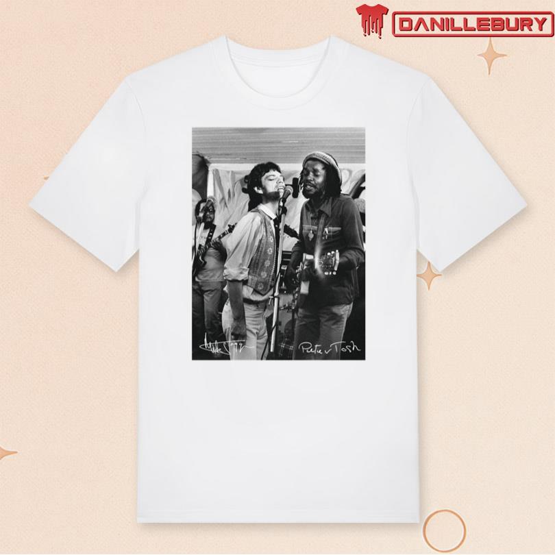 Peter Tosh x Mick Jagger Walk & Don\'t Look Back Tee
