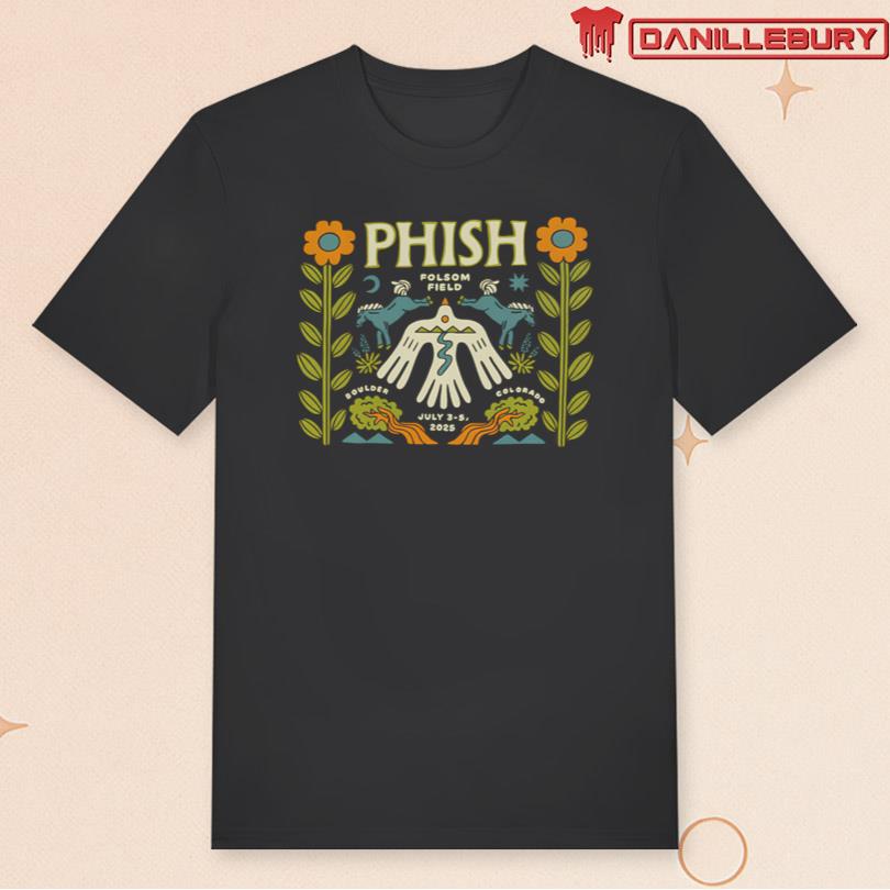 Phish Folsom Field July 3-5 2025 T-shirt