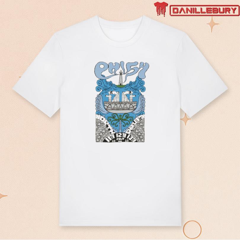 Phish N. Charleston Summer Tour 2025 Event T-shirt