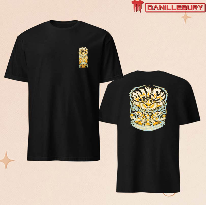Phish Summer Tour 2025 Flaming Bird Head Merch