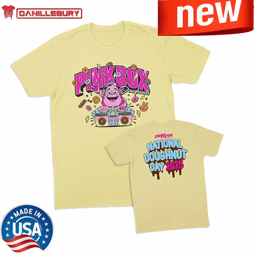 Pinkbox Doughnuts 2025 National Doughnut Day Limited Shirt