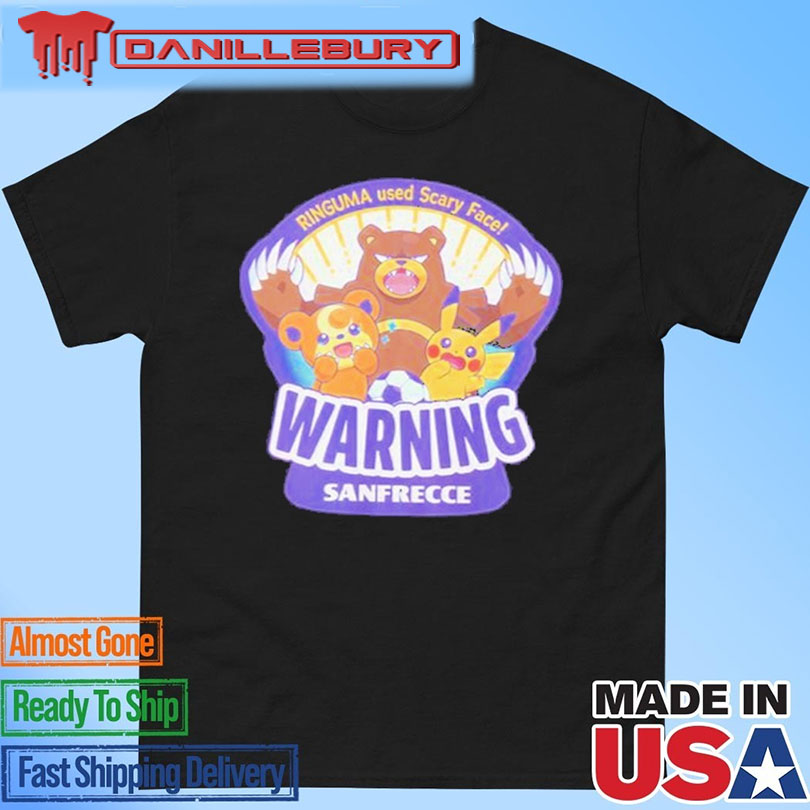 Pokemon Center Japan Collab Sanfrece Hiroshima T-Shirt