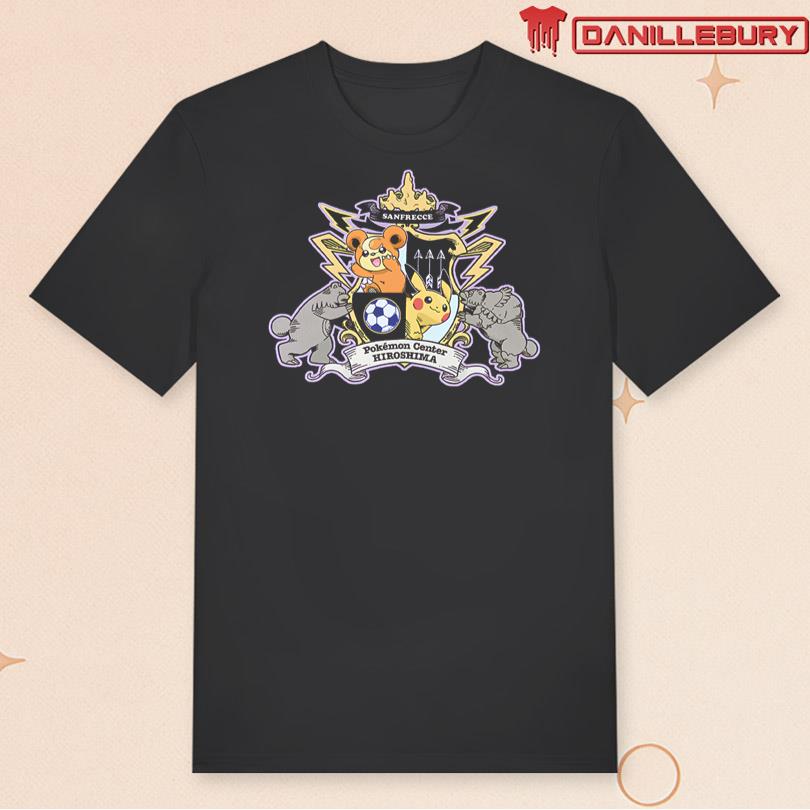 Pokemon Sanfrecce Hiroshima Shirt
