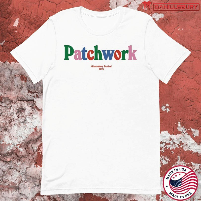 Pulp Patchwork Glastonbury Festival 2025 T-shirt