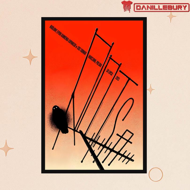 QOTSA 30 July 2025 Warsaw PL COS Torwar Tour Poster