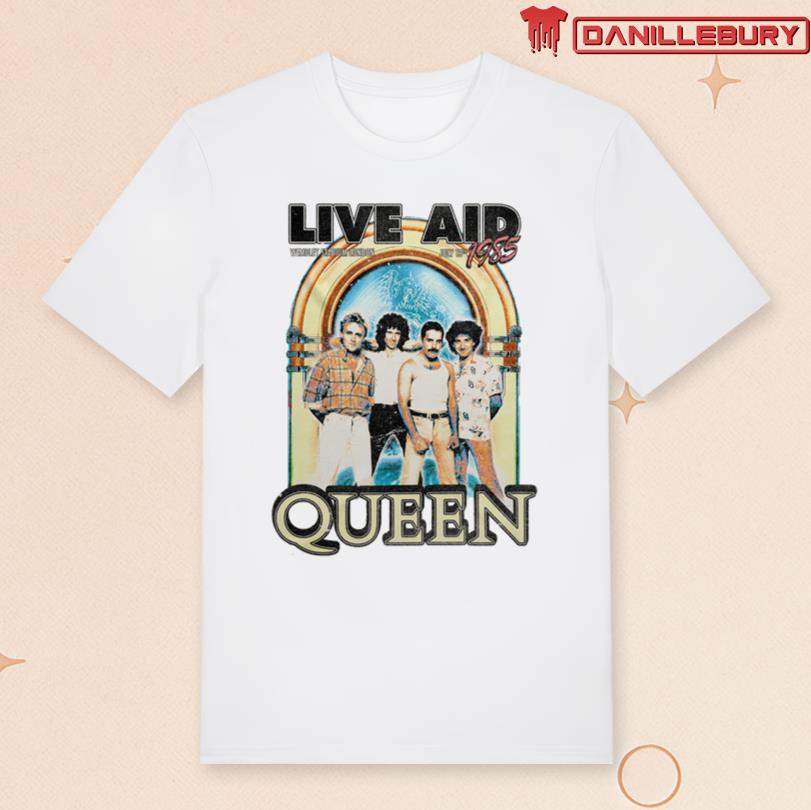 Queen at Live Aid 1985 Shirt