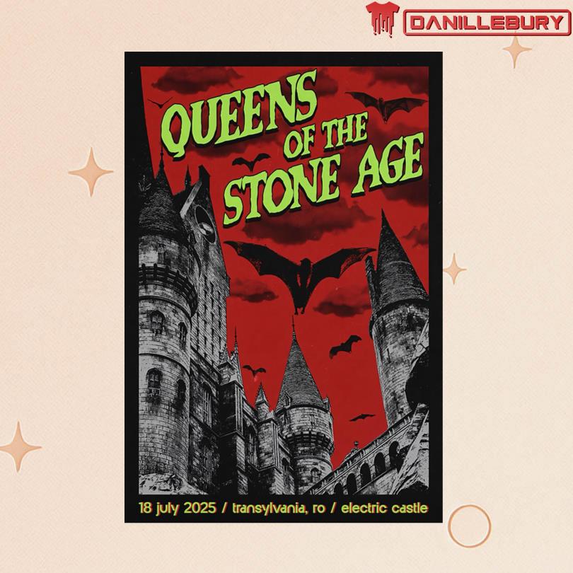 Queens Of The Stone Age Jul 18 2025 Electric Castle Festival Transylvania RO Poster