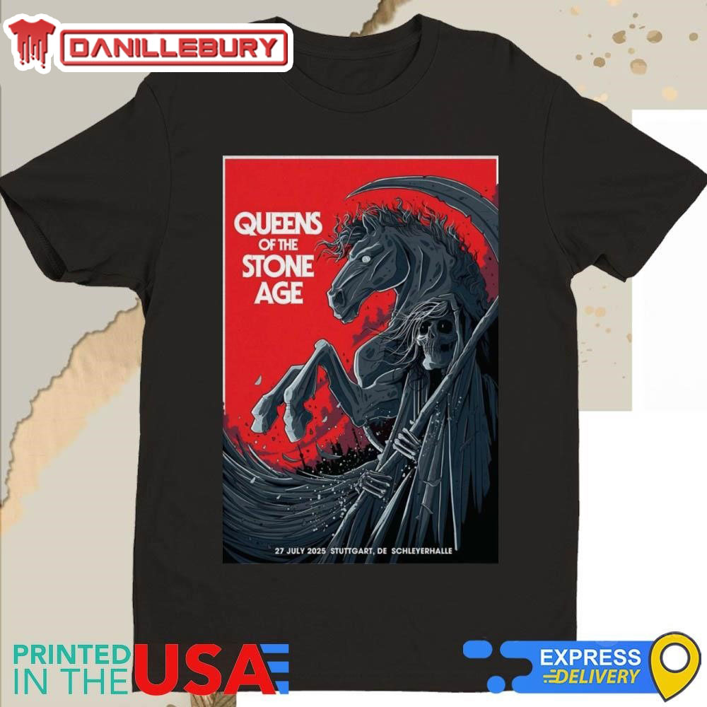 Queens Of The Stone Age Jul 27 2025 Schleyer Halle in Stuttgart DE Shirt