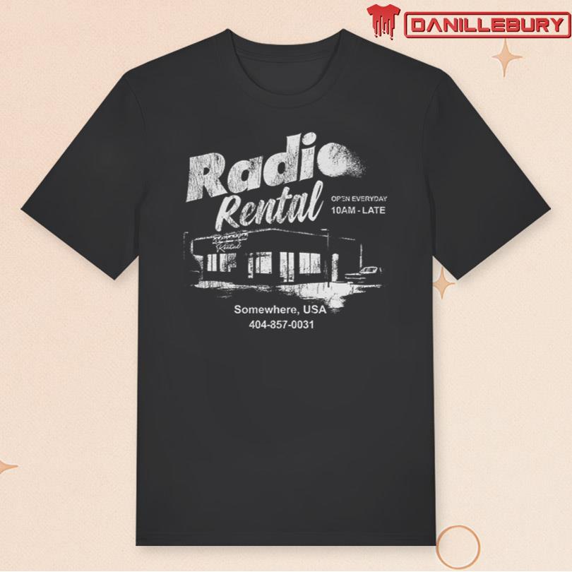 Radio Rental Open Late Tee